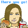 Jump To the Original ☆アメ女 BY NATURE☆ - アメリカ男トノ イロイロエロエロ デスガ。。。何カ?- There you go - Burger